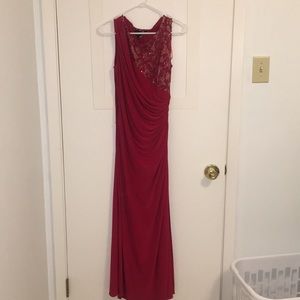 Red prom dress